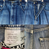 STUSSY ステューシー ROUGH&RUGGED DENIM SSリンク デニムパンツ インディゴ size34 瑞穂店