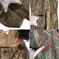 90`s WINCHESTER ウィンチェスター リアルツリー オーバーオール カモフラージュ KM350-14R USA製 Size L-R 福生店