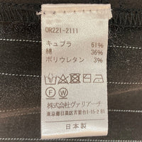 OURET オーレット ストライプ 7ポケット ジャケット ブラック size3 瑞穂店