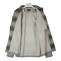 Schott ショット ボーダー コーデュロイ オープンカラーL/S シャツ ライトグレー×ブラック sizeXL 瑞穂店