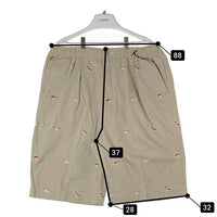 L.L.Bean エルエルビーン × BEAMS ビームス 3275-2222 Bean’s Weekend chino エウィークエンド チノ ショートパンツ ベージュ sizeXL 瑞穂店