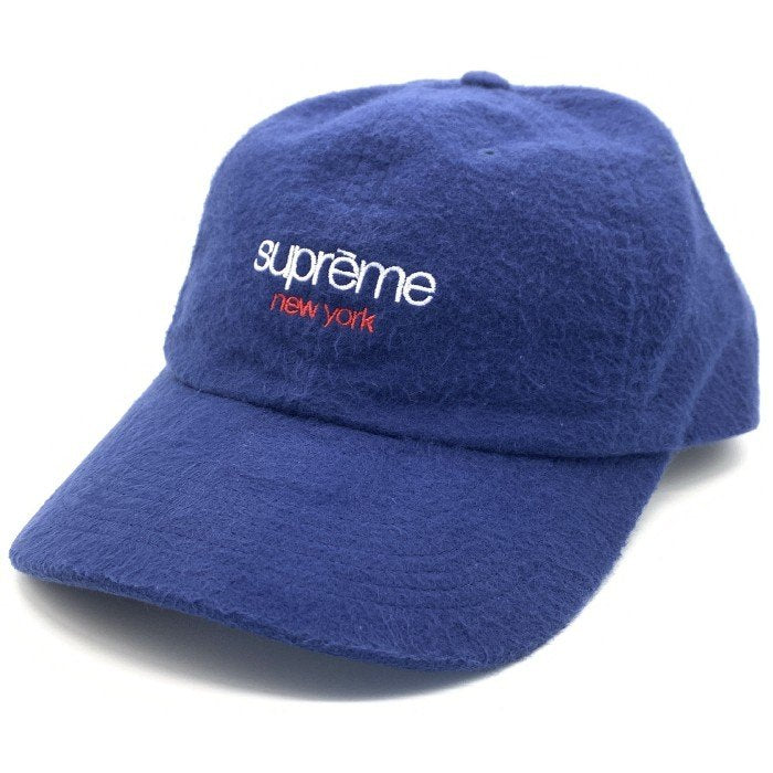 SUPREME シュプリーム 23AW Washed Flannel 6-Panel Cap ウォッシュドフランネル 6パネルキャップ ネイビー 福生店