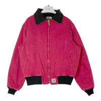 Carhartt カーハート 80's USA製 サンタフェジャケット 裏キルティング レッド sizeL 瑞穂店