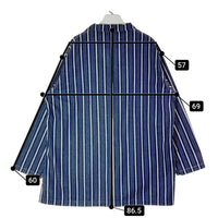 CAL O LINE キャルオーライン CL211-002 21SS SMOCK JACKET ジャケット ヒッコリー ストライプ ネイビー sizeM 瑞穂店