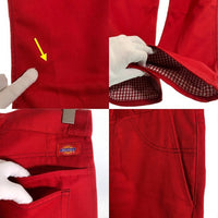 eYe JUNYA WATANABE COMME des GARCONS MAN アイジュンヤワタナベコムデギャルソンマン 10SS Dickies ディッキーズ ストレートワークパンツ チノツイル レッド WE-P905 Size S 福生店