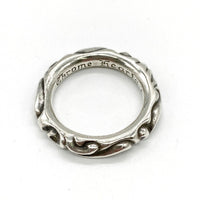 Chrome Hearts クロムハーツ(原本無) SCRL BAND スクロール バンド リング SV925 約11.4g Size24号 瑞穂店