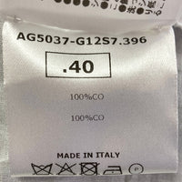 MANTU マントゥ 半袖ワンピース イタリア製 ブルー size40 瑞穂店