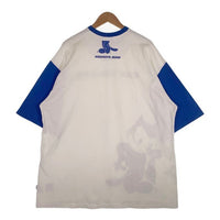 ASSASSYN JEANZ アサシンジーンズ フィリックス プリントTシャツ ホワイト ブルー Size XXL 福生店