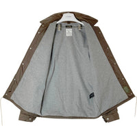 COLIMBO コリンボ フランネル裏地 ナイロン コーチジャケット ブラウン sizeXL 瑞穂店