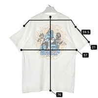 HUF ハフ バックプリントTシャツ ホワイト sizeXL 瑞穂店