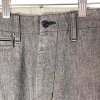 BURGUS PLUS バーガスプラス 401Z Zip Fly Chino Trouser ジップフライ チノトラウザー チノパン グレー size32 瑞穂店