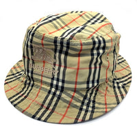 SUPREME シュプリーム BURBERRY バーバリー 22SS Crusher Hat クラッシャー ハット バケットハット チェック ベージュ USA製 Size S/M 福生店