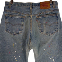 90's Levi's リーバイス 501 テーパードデニムパンツ インディゴ 93年 USA製 ペンキ Size 34×32 福生店
