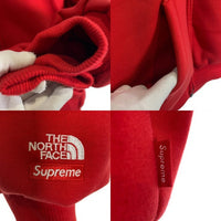 SUPREME シュプリーム 24AW THE NORTH FACE ノースフェイス Down Filled Zip Up Hooded Sweatshirt ダウンフィルド ジップアップ スウェットパーカー レッド NY52400I Size S 福生店