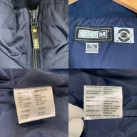 CCM シーシーエム Newyork Rangers ニューヨーク レンジャース NHL ジップアップ ナイロン ジャケット ネイビー Size XL 福生店