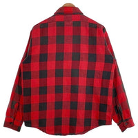 80's Mr.Leggs ミスターレッグス 長袖 バッファローチェック シャツ レッド グレー Size L(16 16 1/2) 福生店