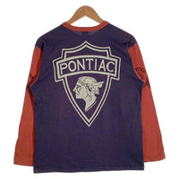 BOOTLEGGERS ブートレガース STAR CHIEF 七分袖 Tシャツ ネイビー レッド Size M 福生店