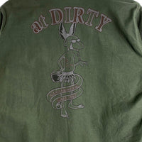 AT-DIRTY アットダーディー U.S.ARMY ユーティリティシャツ 長袖 プリント Size 15 1/2 福生店