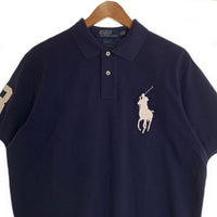 POLO by Ralph Lauren ポロ バイ ラルフローレン ビッグポニー 半袖 ポロシャツ ネイビー Size XL 福生店