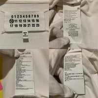 Maison Margiela メゾンマルジェラ 17AW スプレープリント Tシャツ ホワイト S30GC0620 Size 54 福生店