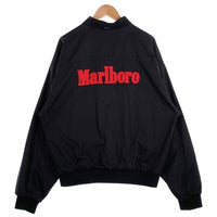 90's Marlboro Reversible Jacket マルボロ リバーシブルジャケット ブラック レッド ロゴワッペン Size XL 福生店