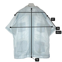 GUAYABERAS Cubana 半袖キューバシャツ ライトブルー size38 瑞穂店