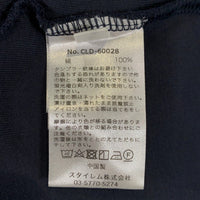 +CLOTHET クロスクローゼット Micro Pile Big T-shirt マイクロパイル ビッグTシャツ ネイビー CLD-60028 Size 2 福生店