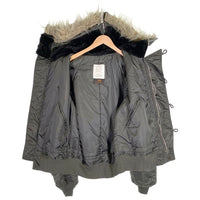 90's ALPHA INDUSTRIES アルファインダストリーズ N-2B フライトジャケット オリーブ 1615-573-8335 USA製 Size L 福生店