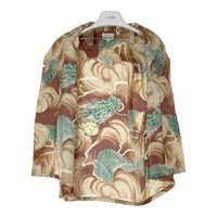 SUN SURF サンサーフ SS30692 SILK S/S SPECIAL EDITION ROYAL HAWAIIAN DRAGON アロハシャツ ブラウン sizeM 瑞穂店