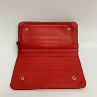 FURLA フルラ クロコ型押し 長財布 オレンジ 瑞穂店