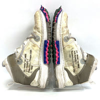 NIKE×OFF-WHITE ナイキ×オフホワイト DO6290-100 AIR FORCE 1 MID SP スニーカー ホワイト size26.5cm 瑞穂店
