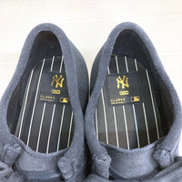 CLARKS クラークス WALLABEE ワラビー Kith キス MLB ヤンキース スウェード ダークブルー Size US 9.5 瑞穂店