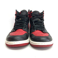 NIKE ナイキ AIR JORDAN 1 RETRO HIGH OG エアジョーダン1レトロハイ BRED ブレッド 2016 555088-001スニーカー ブラック×レッド size 28.5cm 瑞穂店