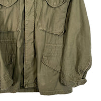 60's U.S.ARMY 米陸軍 M-65 1st ミリタリーフィールドジャケット オリーブ アルミジップ エポーレット無 Size S-S 福生店