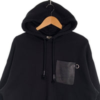 LOEWE ロエベ Anagram Patch Pocket Hoodie アナグラムパッチポケット プルオーバースウェットパーカー ブラック H526Y25X30 Size S 福生店