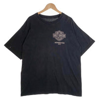 Harley-Davidson ハーレーダビッドソン CABO SAN LUCAS BAJA MEXICO バー&シールド プリントTシャツ ブラック Size 2XL 相当 福生店