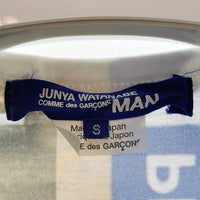 JUNYA WATANABE COMME des GARCONS MAN ジュンヤワタナベ コムデギャルソンマン WG-T001 マルチプリント Tシャツ 総柄 SizeS 瑞穂店