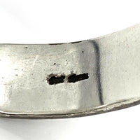 Dear Blossom ディアブロッサム 12mm K18 唐草 シルバーバングル SILVER 福生店