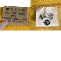 BUZZ RICKSON'S バズリクソンズ U.S.NAVY 前V クルーネックスウェットトレーナー イエロー Size M 福生店