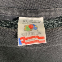 90's Malboro マルボロ コヨーテバックプリント ポケットTシャツ FRUIT OF THE LOOM ブラック USA製 Size XL 福生店