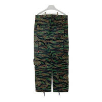 WTAPS ダブルタップス 171GWDT-PTM09 JUNGLE.STOCK 01 TROUSERS.COTTON.TWILL TIGER STRIPE カーゴパンツ タイガーストライプ カーキ size3 瑞穂店