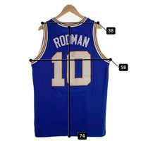 80's adidas アディダス SAVAGES Dennis Rodman デニス・ロッドマン ゲームシャツ ユニフォーム ブルー Size XXL 福生店