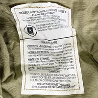 U.S.ARMY 米陸軍 TROUSER ARMY COMBAT UNIFORM FR マルチカム コンバットトラウザー カーゴパンツ FR リップストップ 8415-01-598-9529 18年会計 Size L-S 福生店