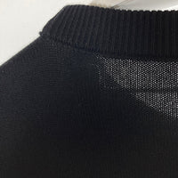 STONE ISLAND ストーンアイランド 8015540B2 ロゴパッチ ニット ブラック sizeM 瑞穂店