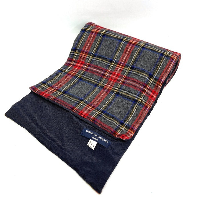 COMME des GARCONS HOMME チェックマフラー COMME des GARCONS HOMME コムデギャルソン オムCOMME チェック