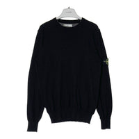 STONE ISLAND ストーンアイランド 8015540B2 ロゴパッチ ニット ブラック sizeM 瑞穂店