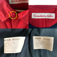 VOTE MAKE NEW CLOTHES ボートメイクニュークローズ AMERICAN RAG CIE アメリカンラグシー コットン コーチジャケット 日本製 VT-0036ARC Size M 福生店