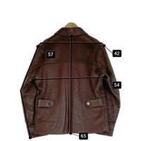 GLADHAND グラッドハンド ディアスキン レザージャケット ブラウン BYGH-16-AW-03 Size M 福生店