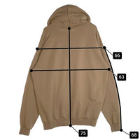 Los Angeles apparel ロサンゼルスアパレル プルオーバースウェットパーカー ベージュ Size XL 福生店