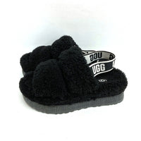 UGG アグ 1120876 オー フラッフィータ サンダル ブラック size23cm 瑞穂店